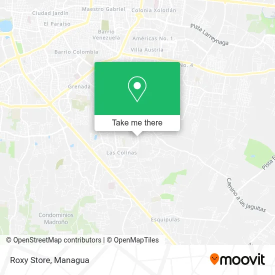 Roxy Store map