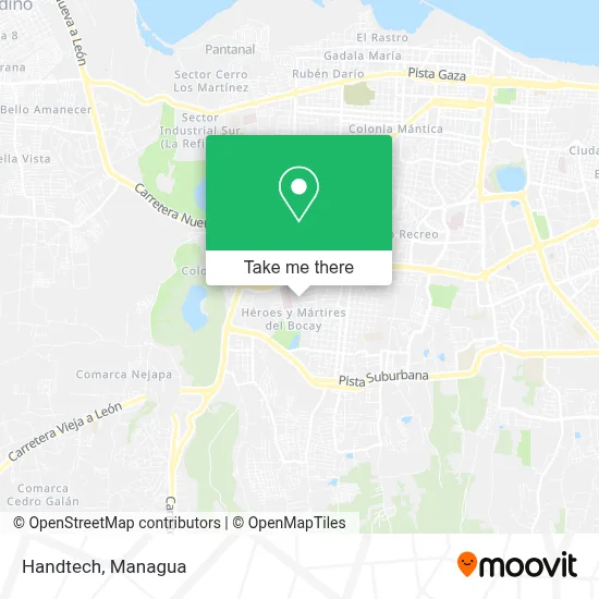 Handtech map