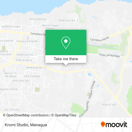 Kromi Studio map