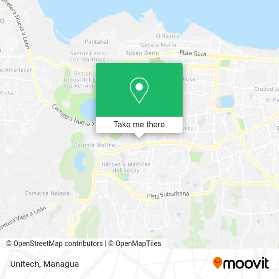 Unitech map