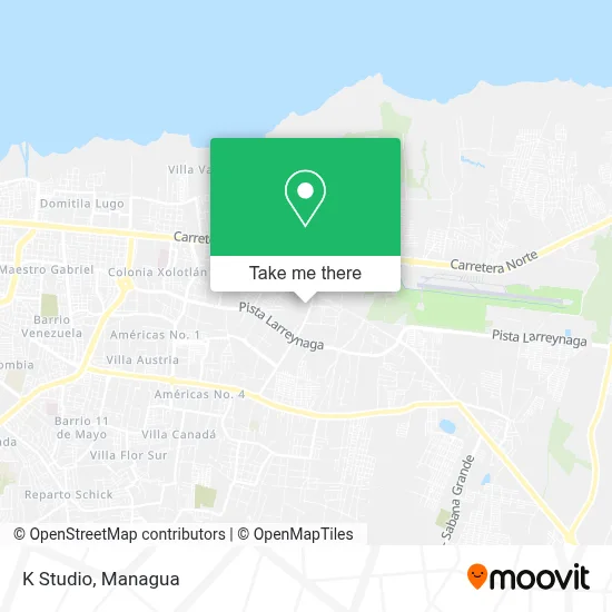 K Studio map