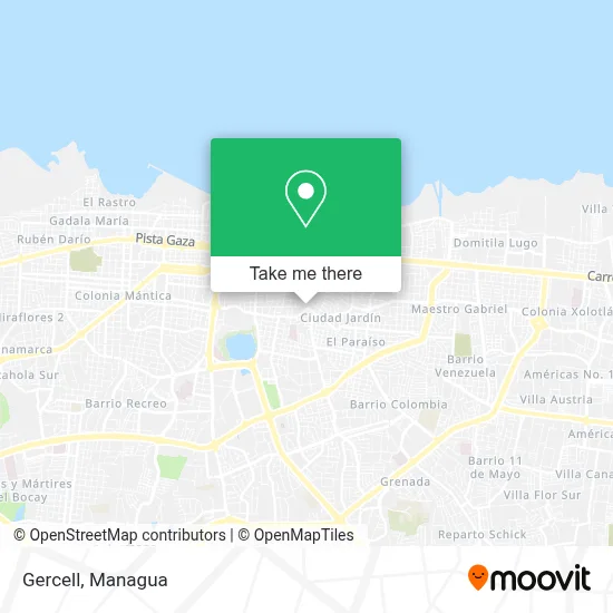 Gercell map