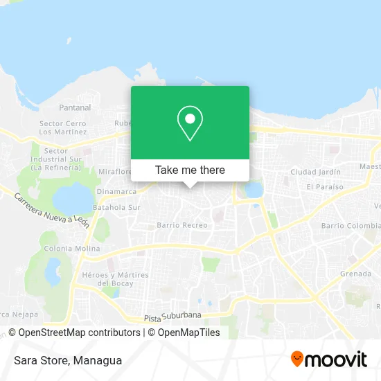 Sara Store map