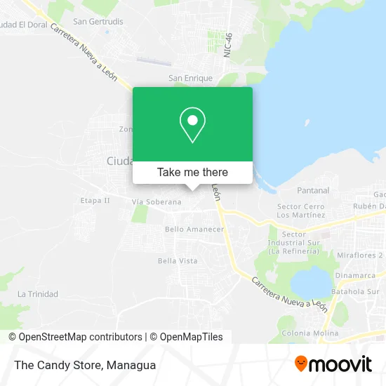 The Candy Store map