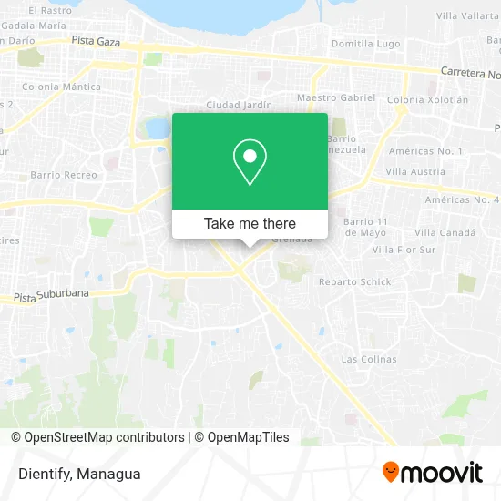 Dientify map