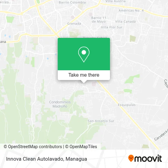 Innova Clean Autolavado map