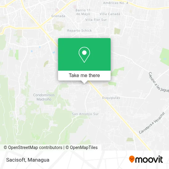 Sacisoft map
