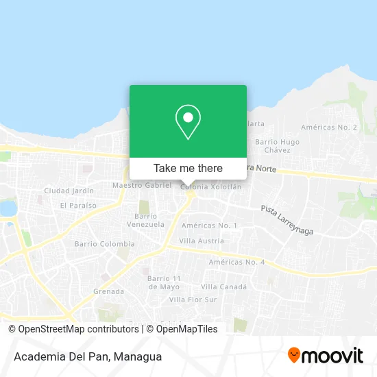 Academia Del Pan map