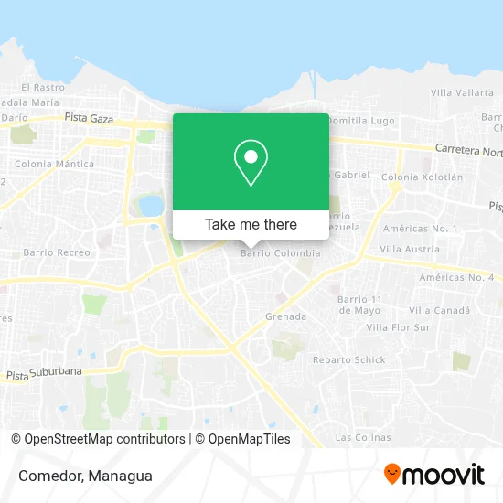 Comedor map