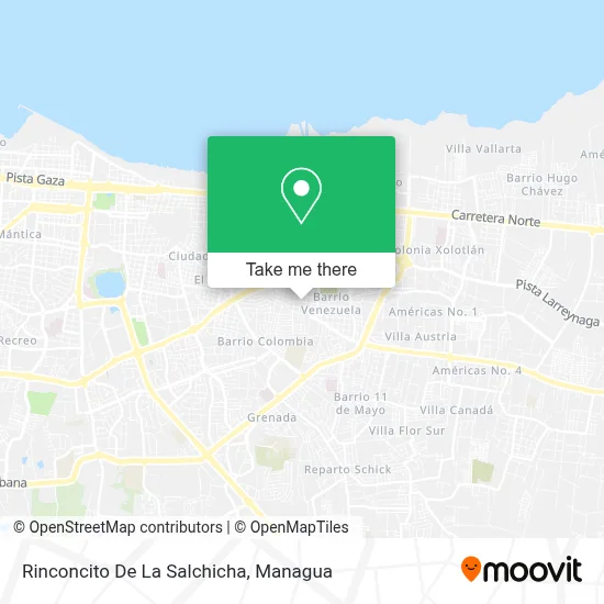 Rinconcito De La Salchicha map