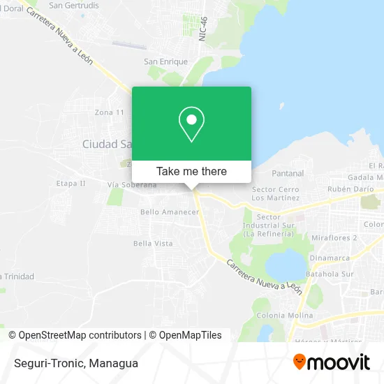 Seguri-Tronic map