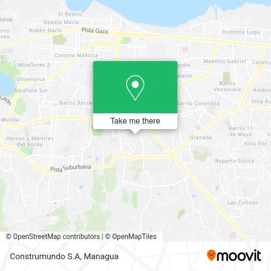 Construmundo S.A map