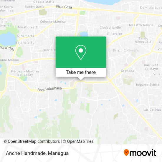 Anche Handmade map