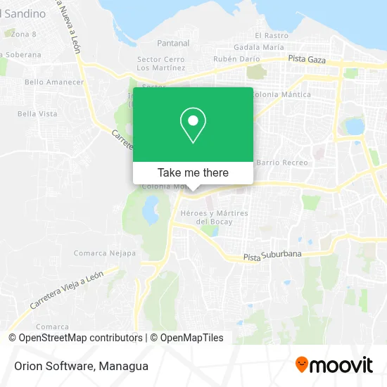 Orion Software map