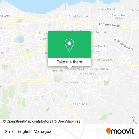 Smart English map