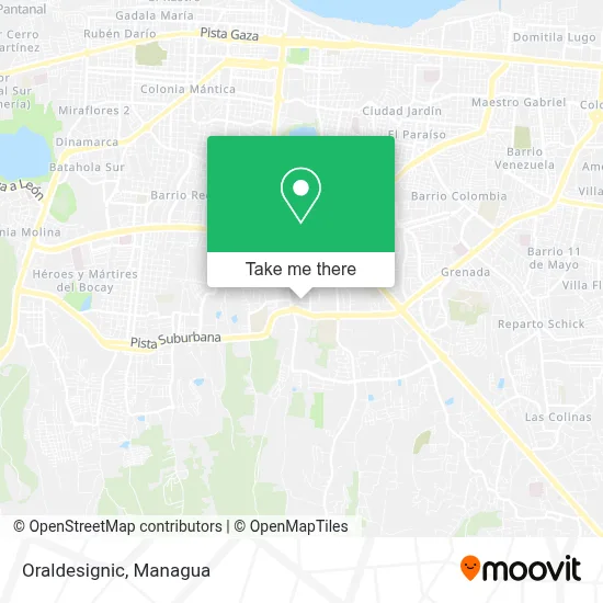 Oraldesignic map