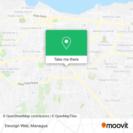 Dessign Web map