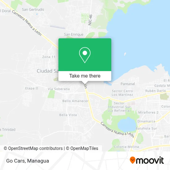 Go Cars map