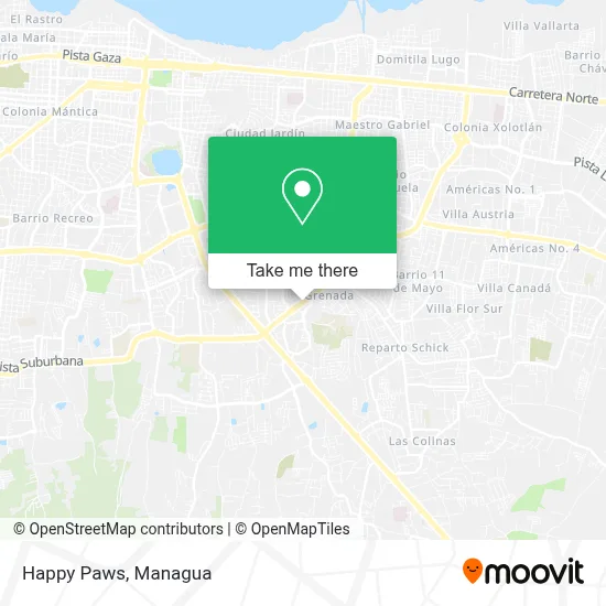 Happy Paws map