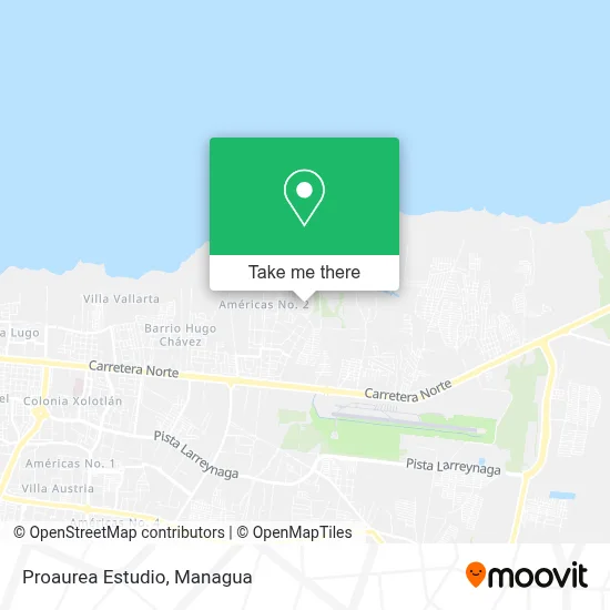 Proaurea Estudio map