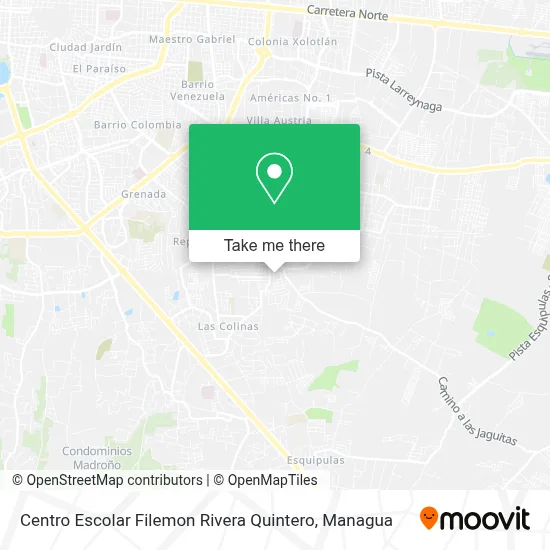 Centro Escolar Filemon Rivera Quintero map