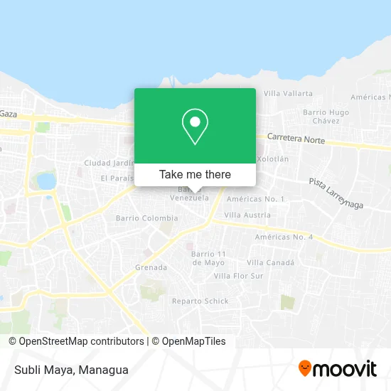 Subli Maya map