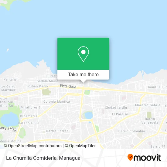 La Chumila Comidería map