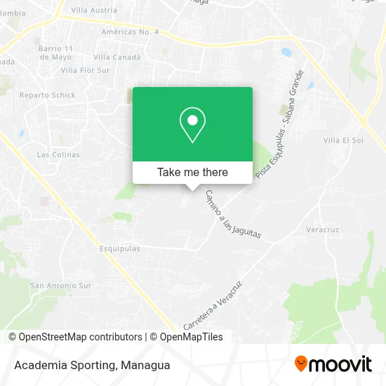 Academia Sporting map