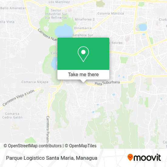Parque Logistico Santa Maria map
