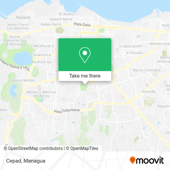 Cepad map