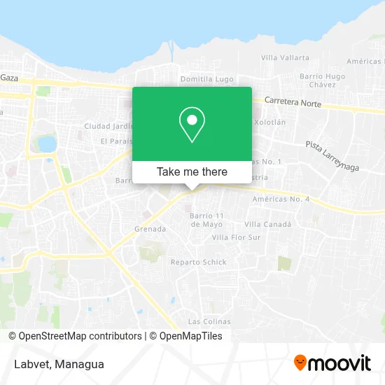 Labvet map