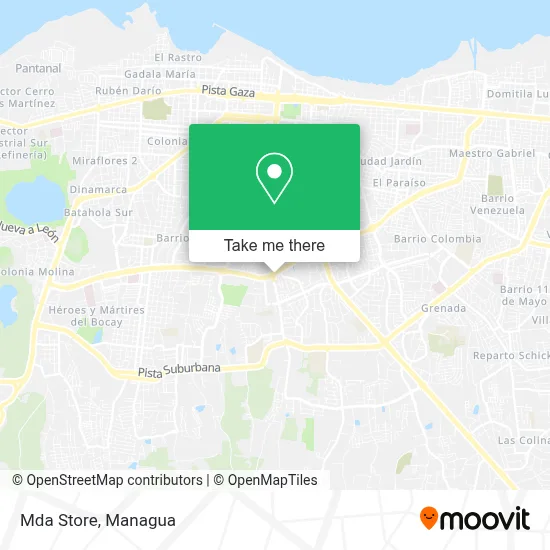 Mda Store map