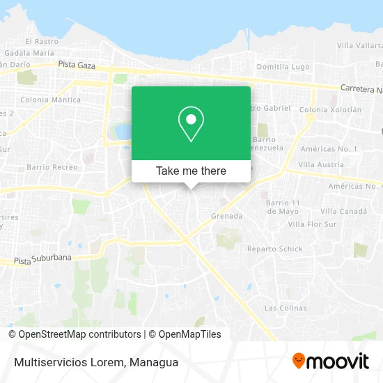 Multiservicios Lorem map