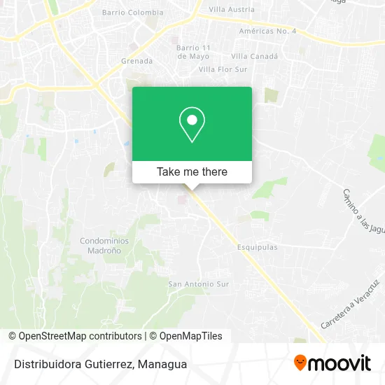 Distribuidora Gutierrez map