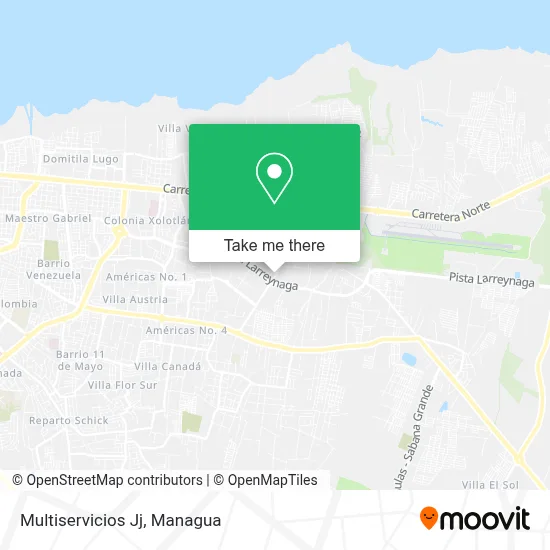 Multiservicios Jj map
