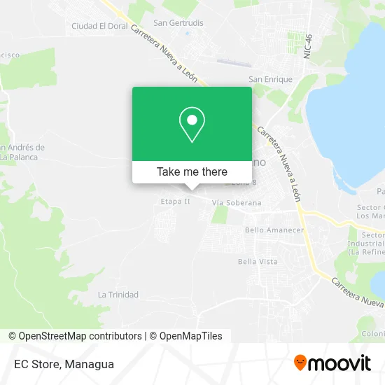 EC Store map