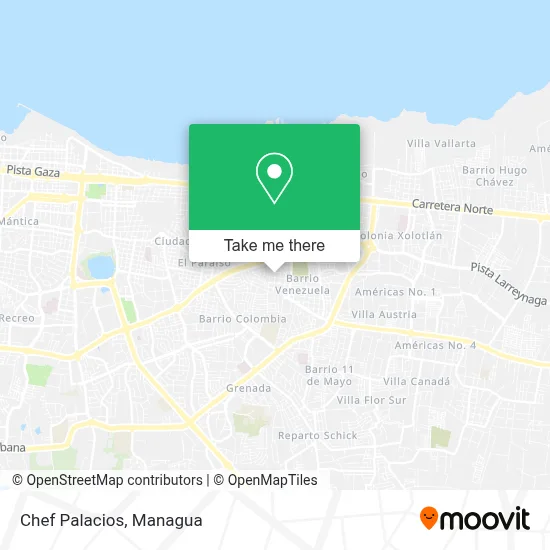 Chef Palacios map
