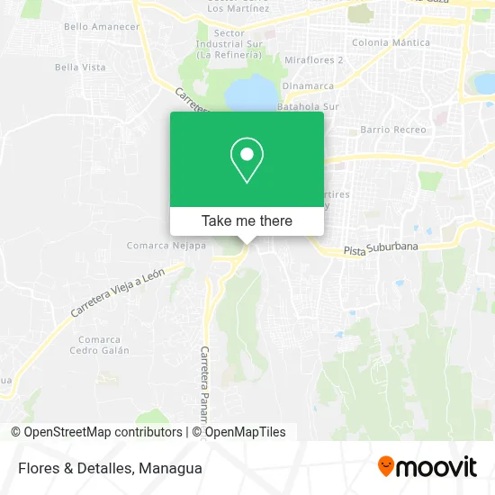 Flores & Detalles map