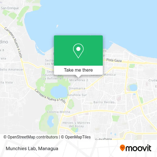 Munchies Lab map