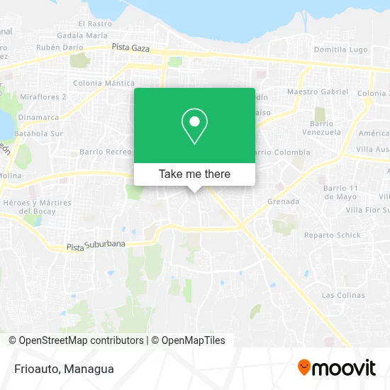 Frioauto map