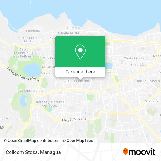 Cellcom Stdsa map