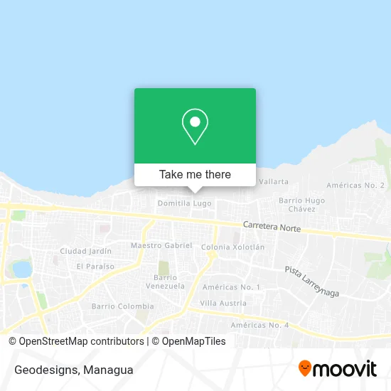 Geodesigns map