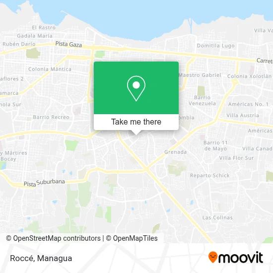 Roccé map