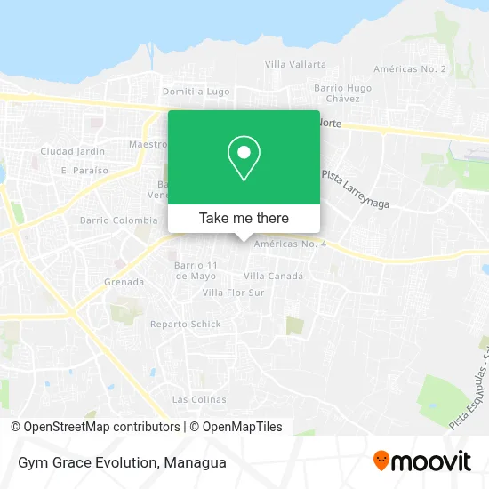 Gym Grace Evolution map