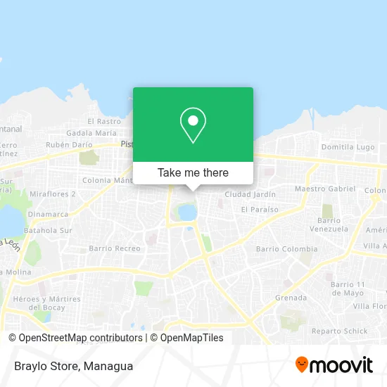 Braylo Store map