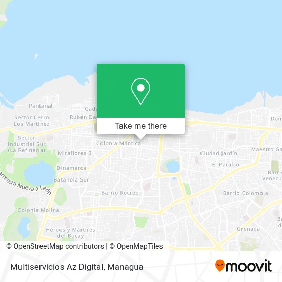 Multiservicios Az Digital map