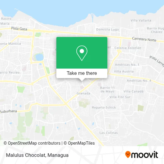 Malulus Chocolat map