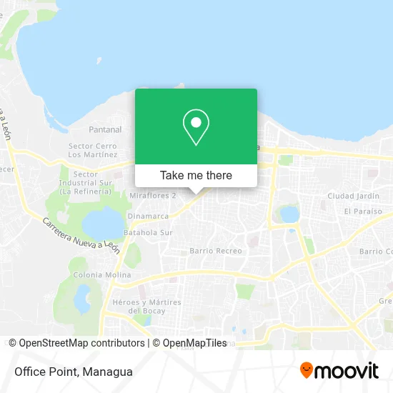Office Point map