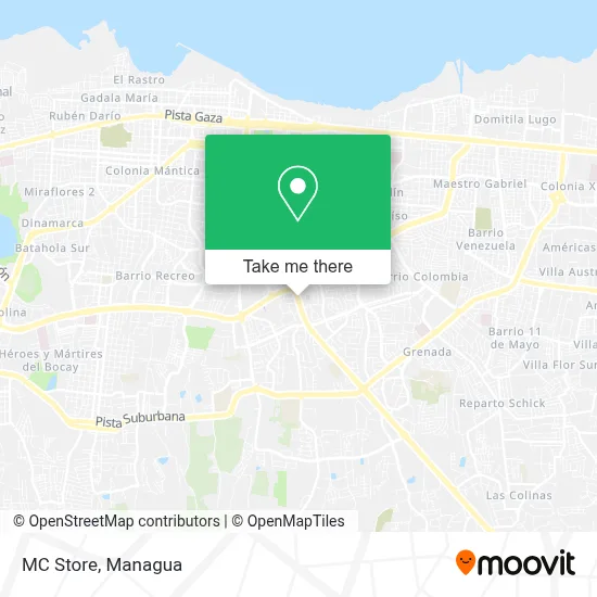 MC Store map