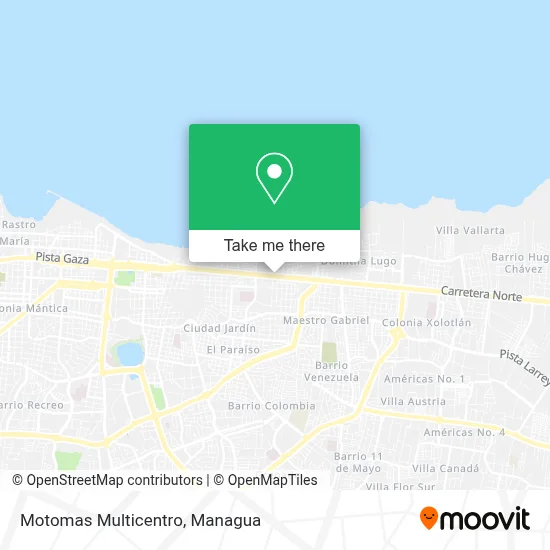 Motomas Multicentro map